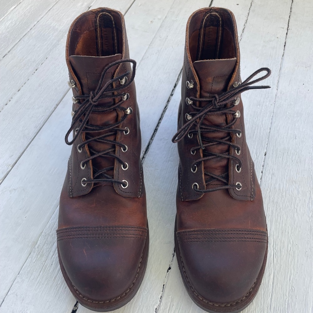 Red Wing Iron Ranger boots